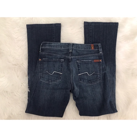 7 For All Mankind Flare Jeans in Size 27 - Picture 2 of 5